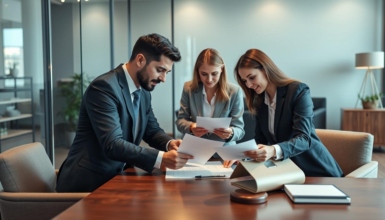 Support and coordination during the property transfer