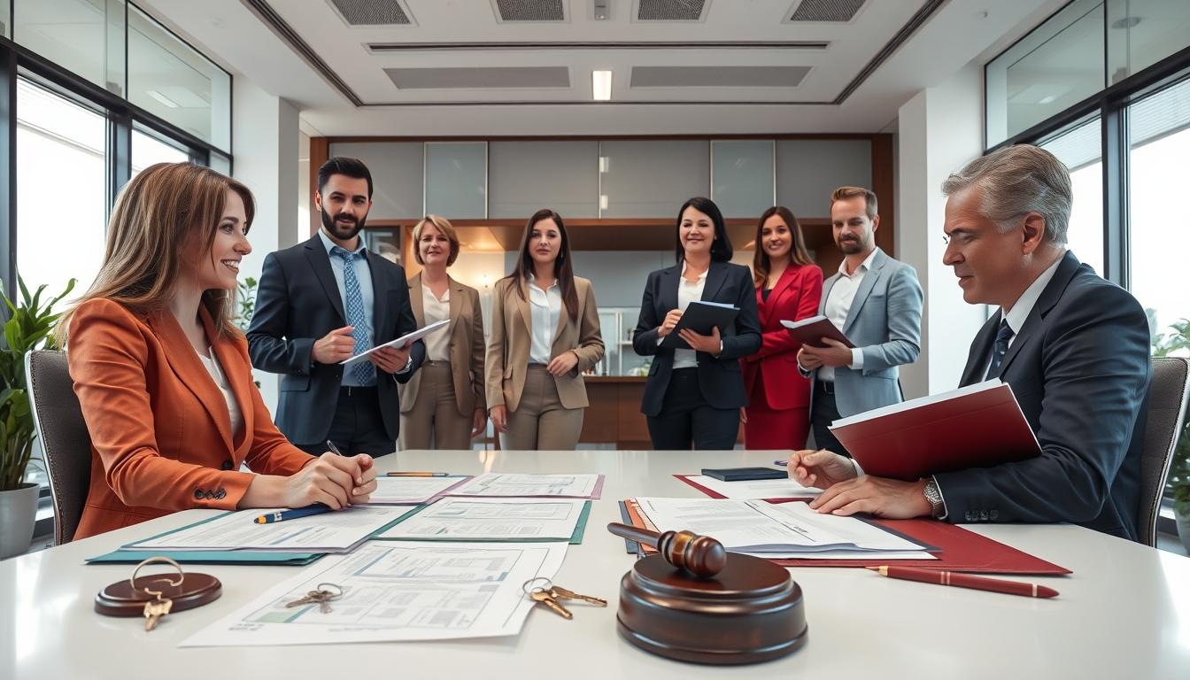 Privacy and information handling for property transaction support